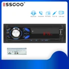 Автомагнитола магнитола 1 Din Аудио для авто ESSGOO Bluetooth, FM-радио, Aux-вход, MP3, SD, USB