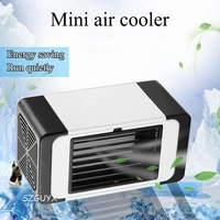 mini air cooler household refrigeration air conditioning fan dormitory ice cooling appliance fan small portable
