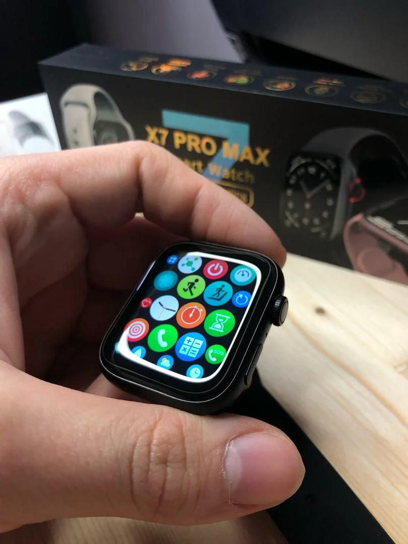 Смарт часы x7 pro max экран HD 1.8 дюйм 45 мм Bluetooth звонки/Smart watch 7 series/уведомления из