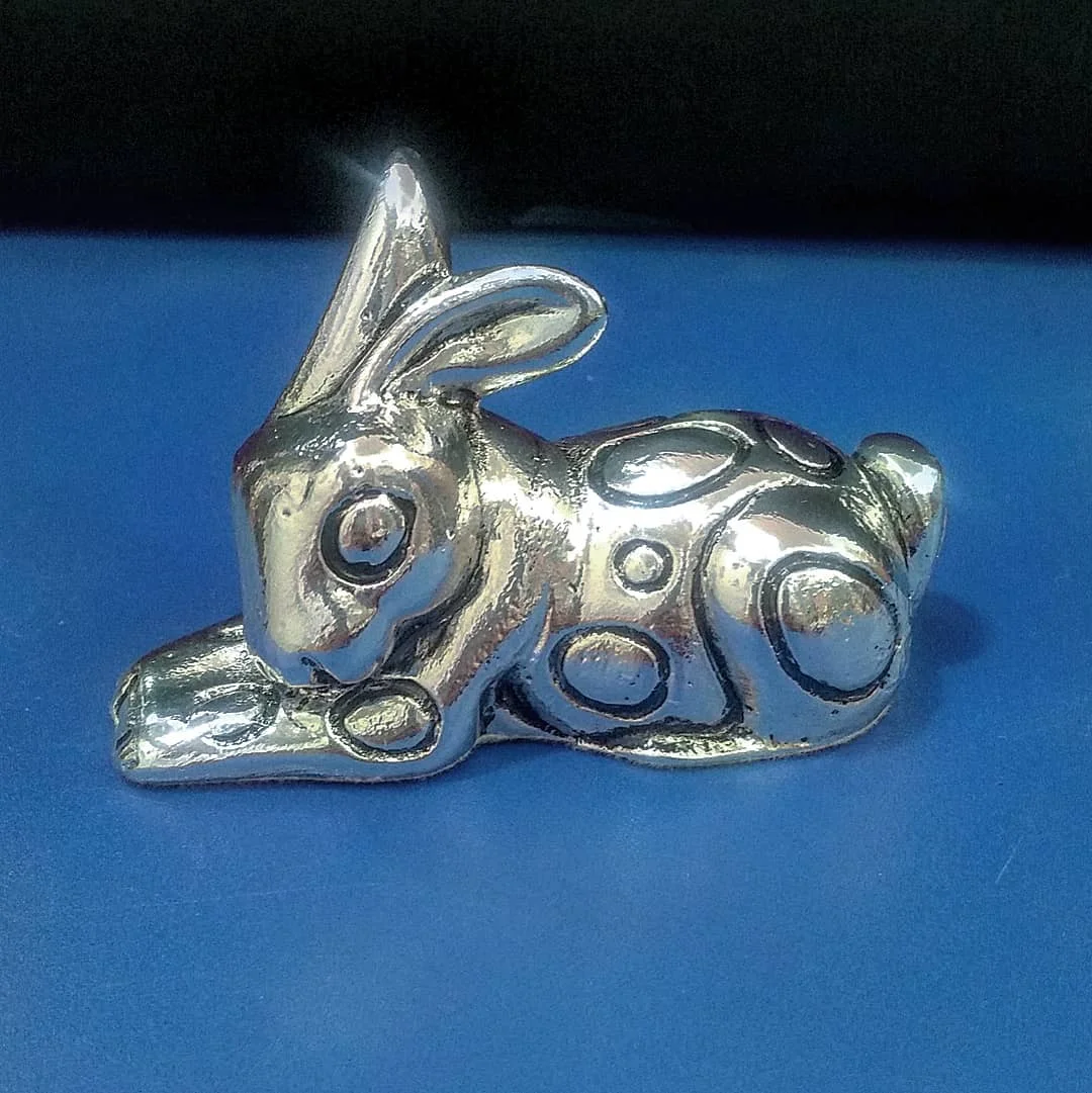 

925 Sterling Silver Plated Rabbit