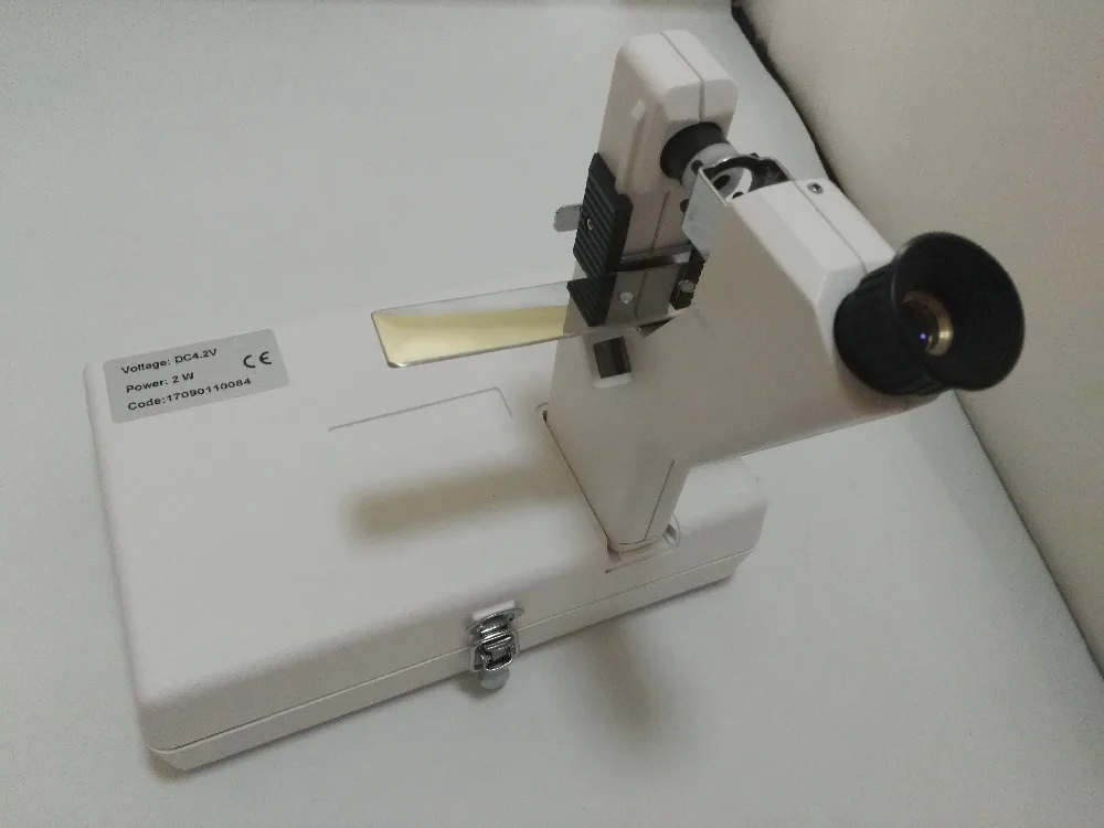 Ручной Lensmeter Lensometer Focimeter оптическая машина DC 3 V