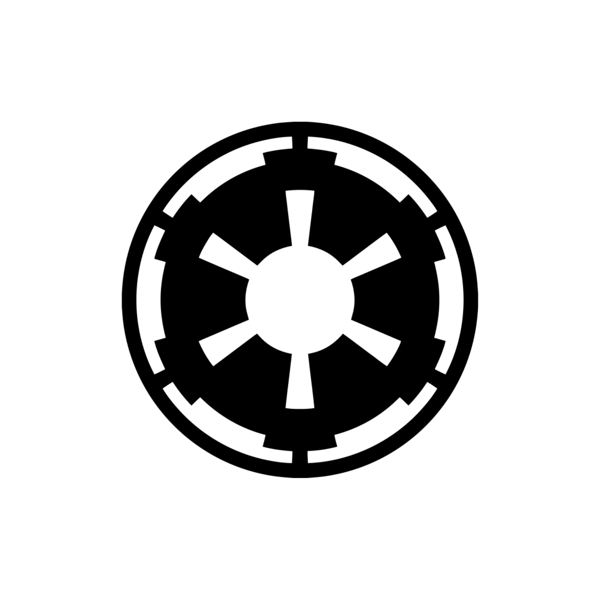 Stickers (car goods) sticker on the car from vinyl film. &quotImperial wheel Star Wars&quot | Car