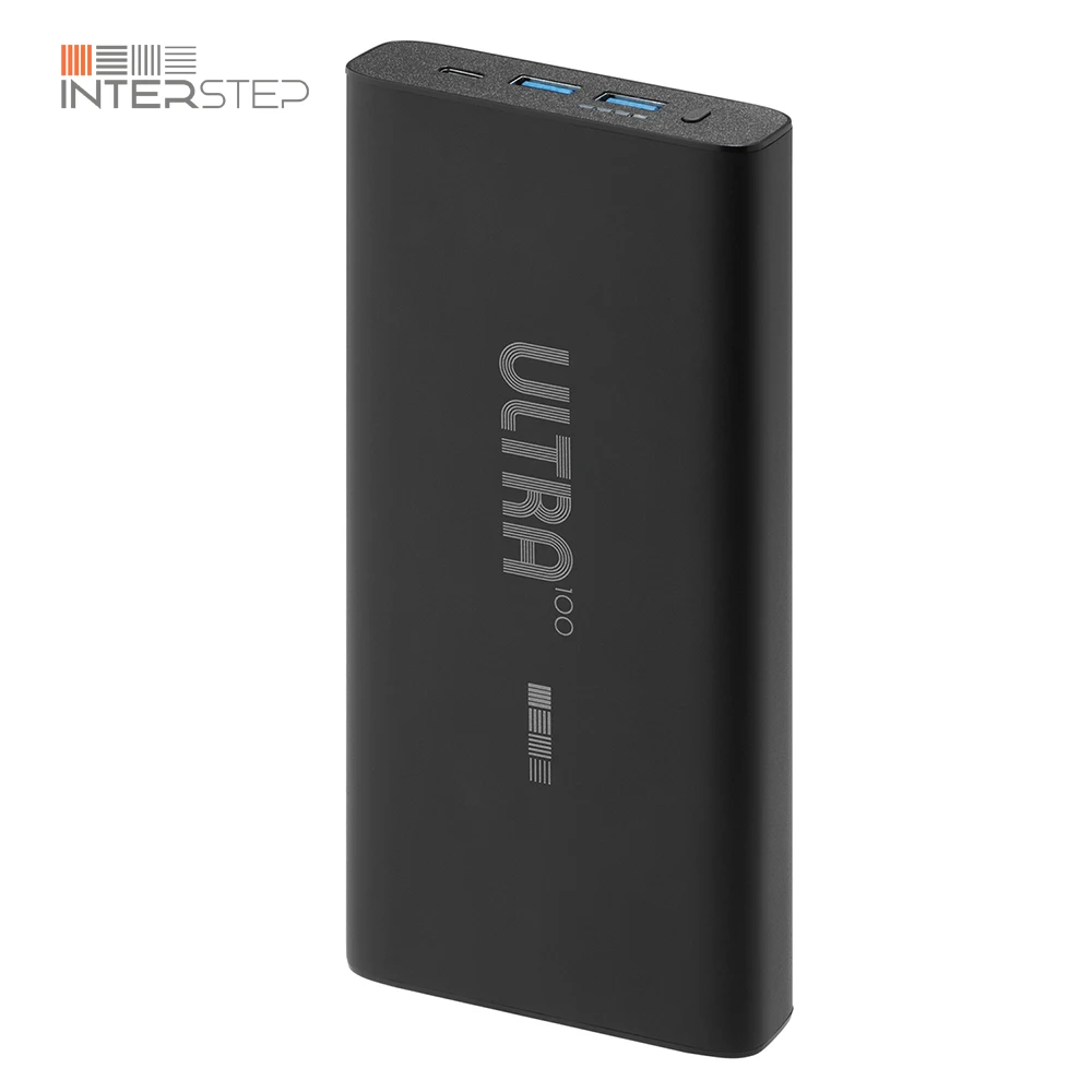 Внешний аккумулятор INTERSTEP 26U100 26800мАч QC4+ PD 87Вт|Внешние аккумуляторы| |