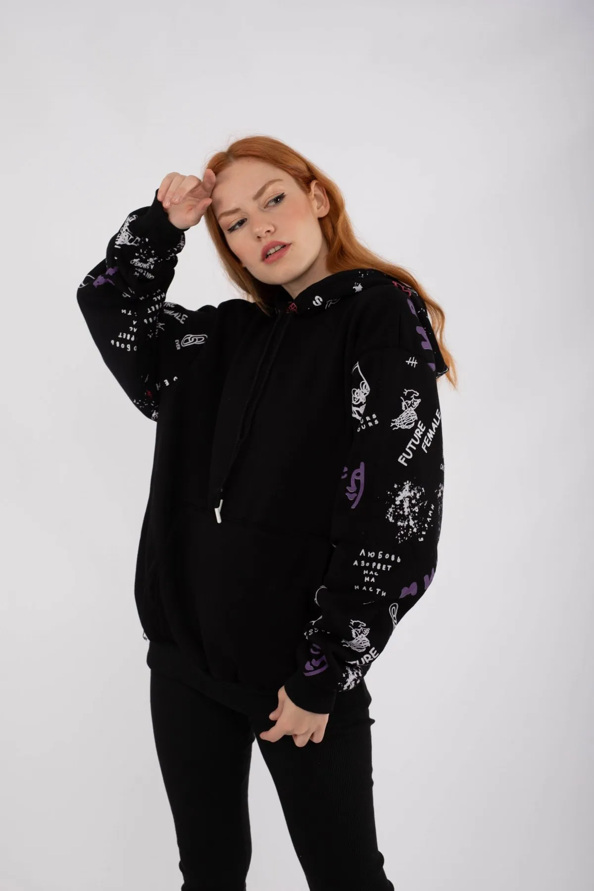 

Толстовка унисекс с капюшоном унисекс, на зиму, 2022