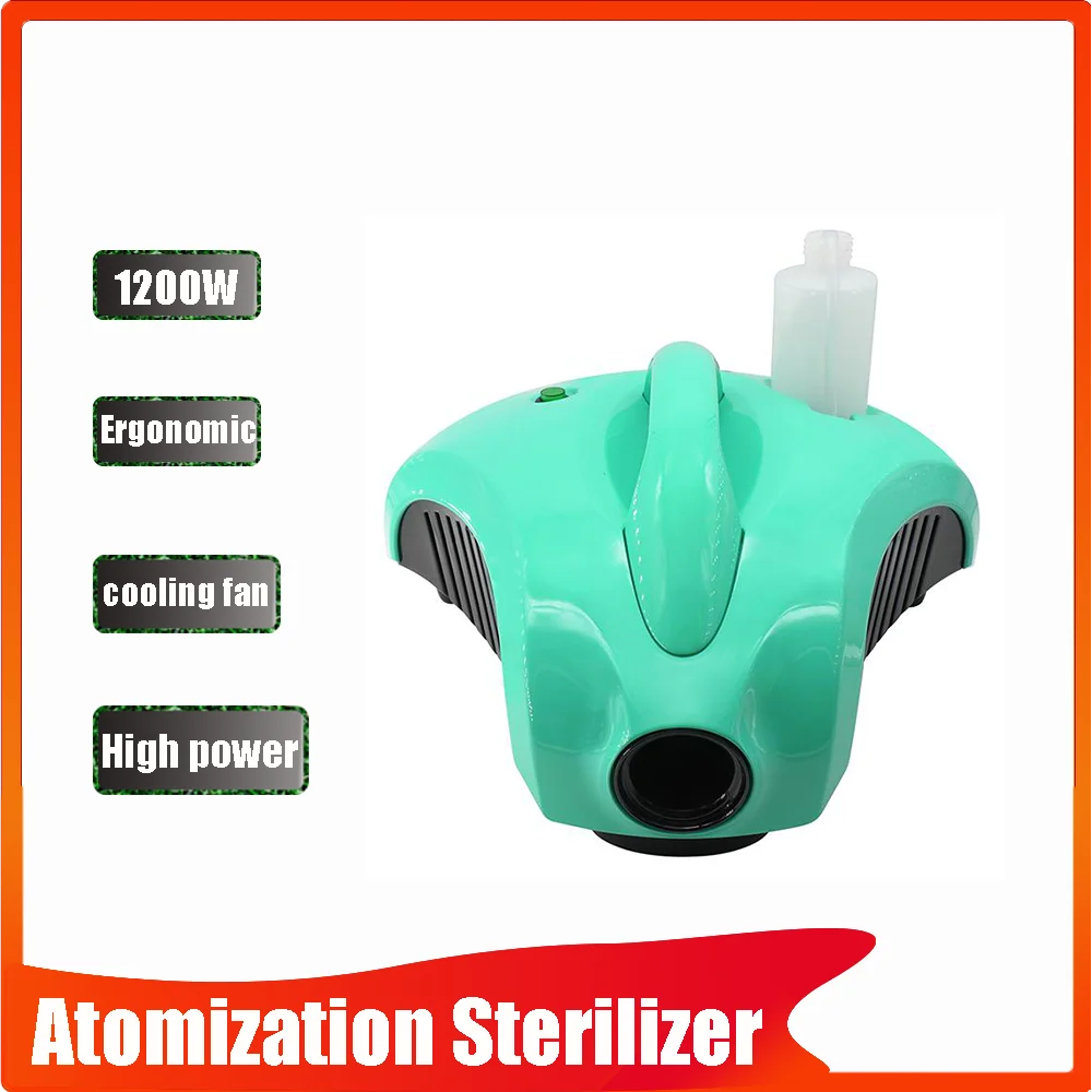 Atomizer High Temperature Disinfection Sprayer Streamline Ergonomics Car Wash Electric Sterilization Vape Easy Smoke Fog Machine