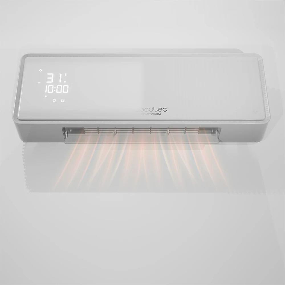Керамический Настенный нагреватель Cecotec Ready Warm 5300-50 Power Box Ceramic. 2000 Вт светодиодный
