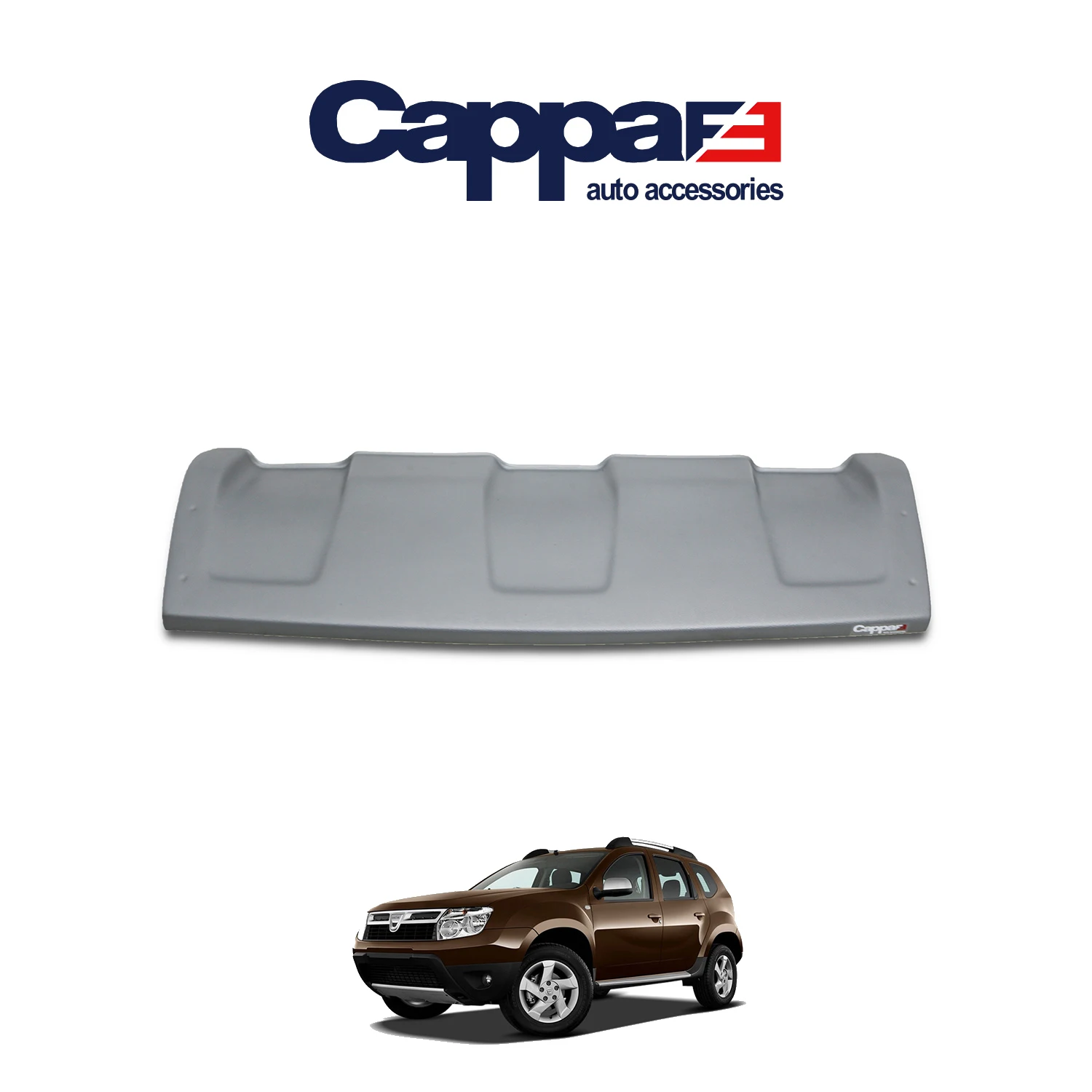 

CAPPAFE Car Accessories Front Bumper Diffuser for Dacia Duster 2011-2017