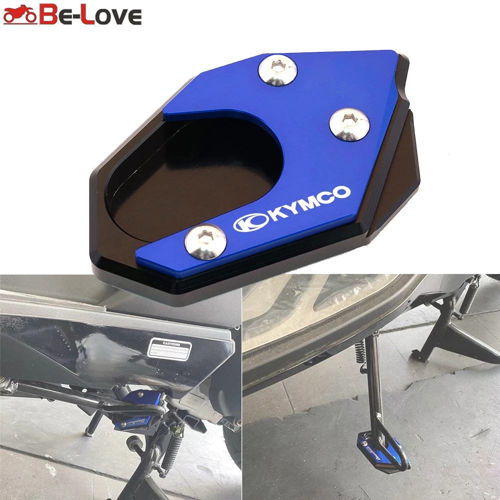 

Выдвижная подставка для Kymco сердцебиения 200i 300i 350i 300 350 250 400 CT250 CT300 S350 удлинитель боковой подставки