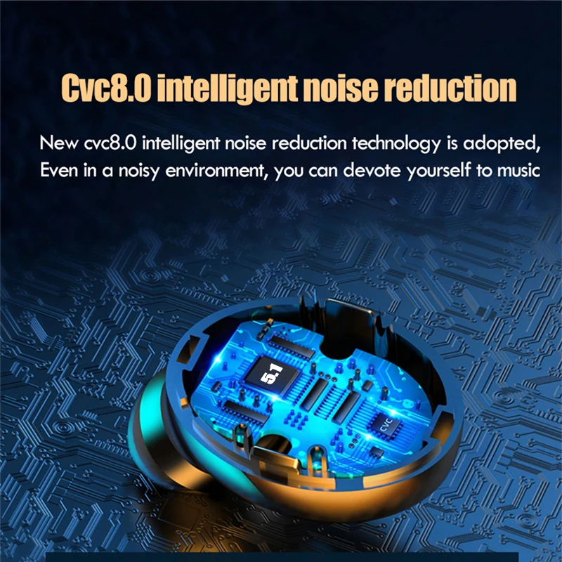 TWS-наушники F9 водонепроницаемые с микрофоном и поддержкой Bluetooth 2022 |