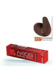 

5.36 AKOS CREAM TUBE PERMANENT DORE KIZIL COFFEE HAIR COLORING 292864603