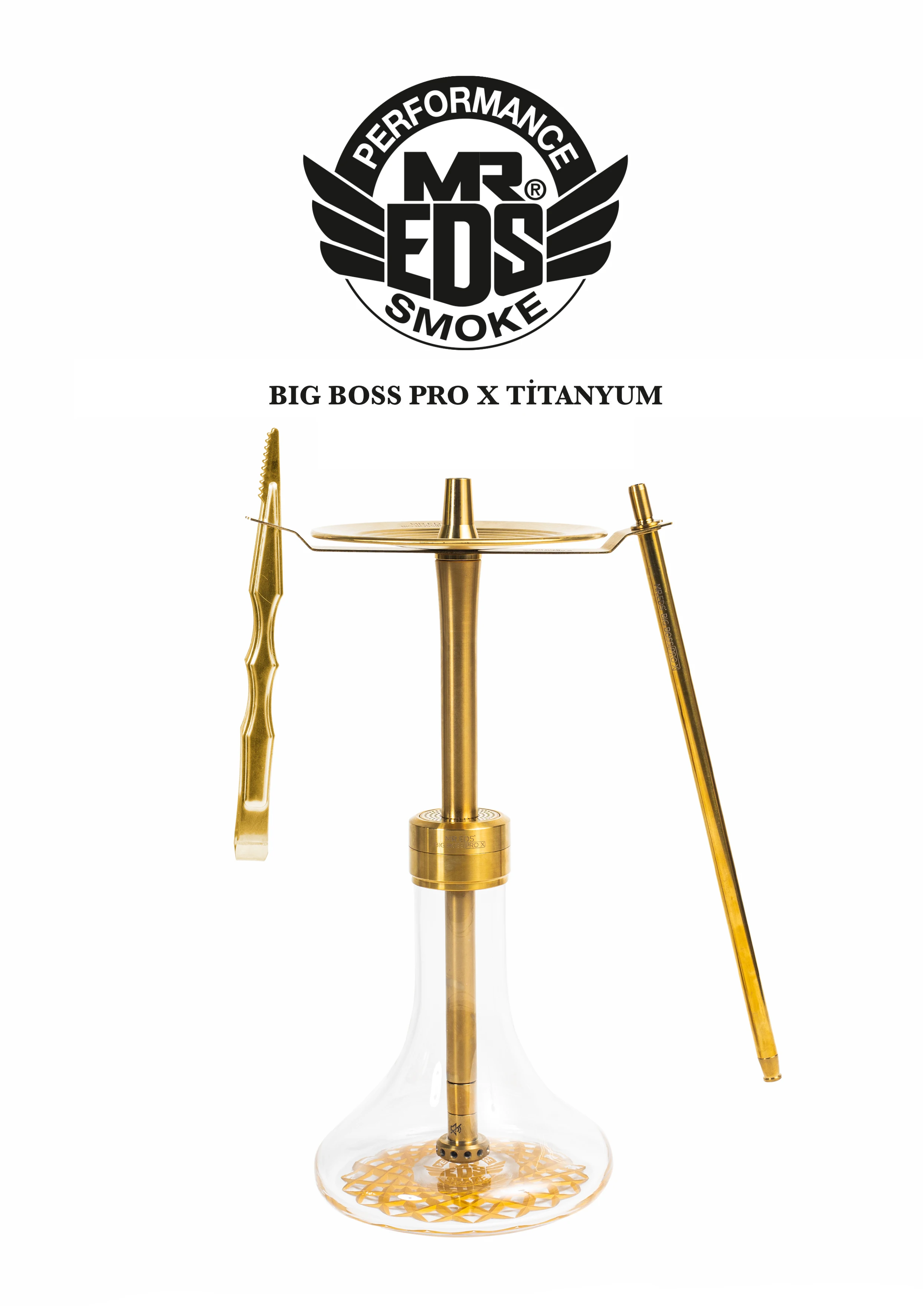 

Babba Eds E24 Big Boss X Titanium Hookah. 2021 Model New Best Quality