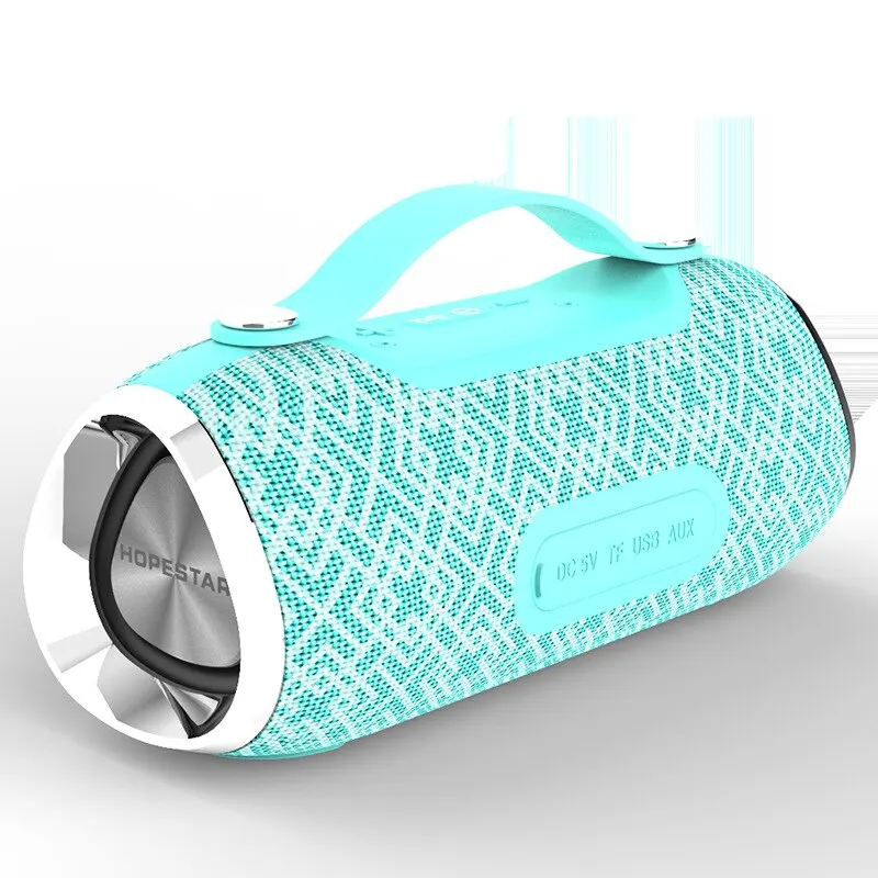 Hopestar H40 wireless speaker Bluetooth bumbox 10 W with FM radio power bank create stereo pair 1 + ipx6 | Электроника
