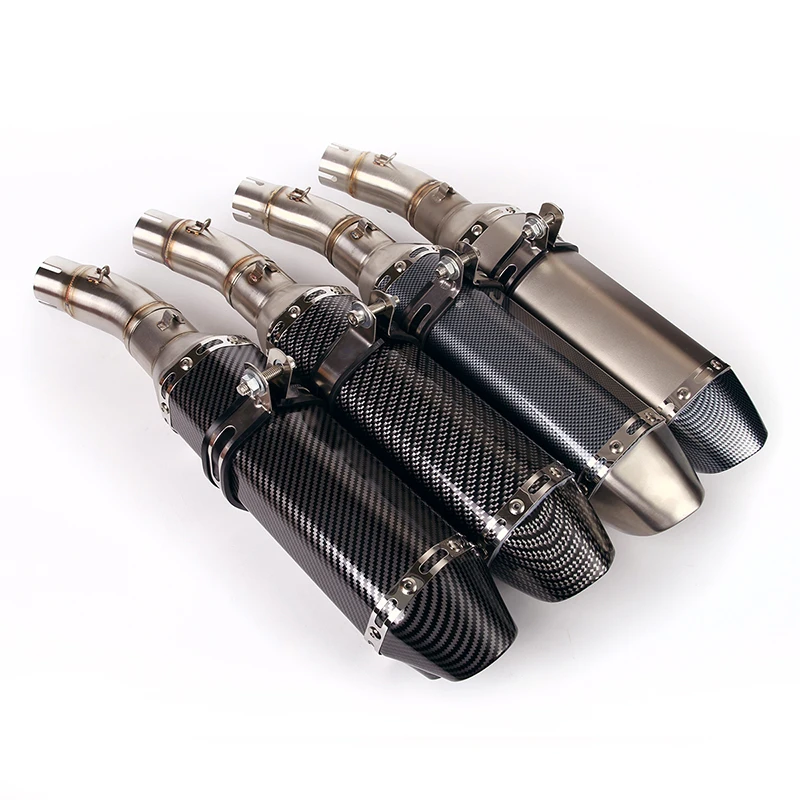 

Для Kawasaki Z400 Ninja 400 2017-2020 выхлопная труба для мотоцикла средняя звеньевая труба слип на 51 мм глушители резервный Оригинальный катализатор