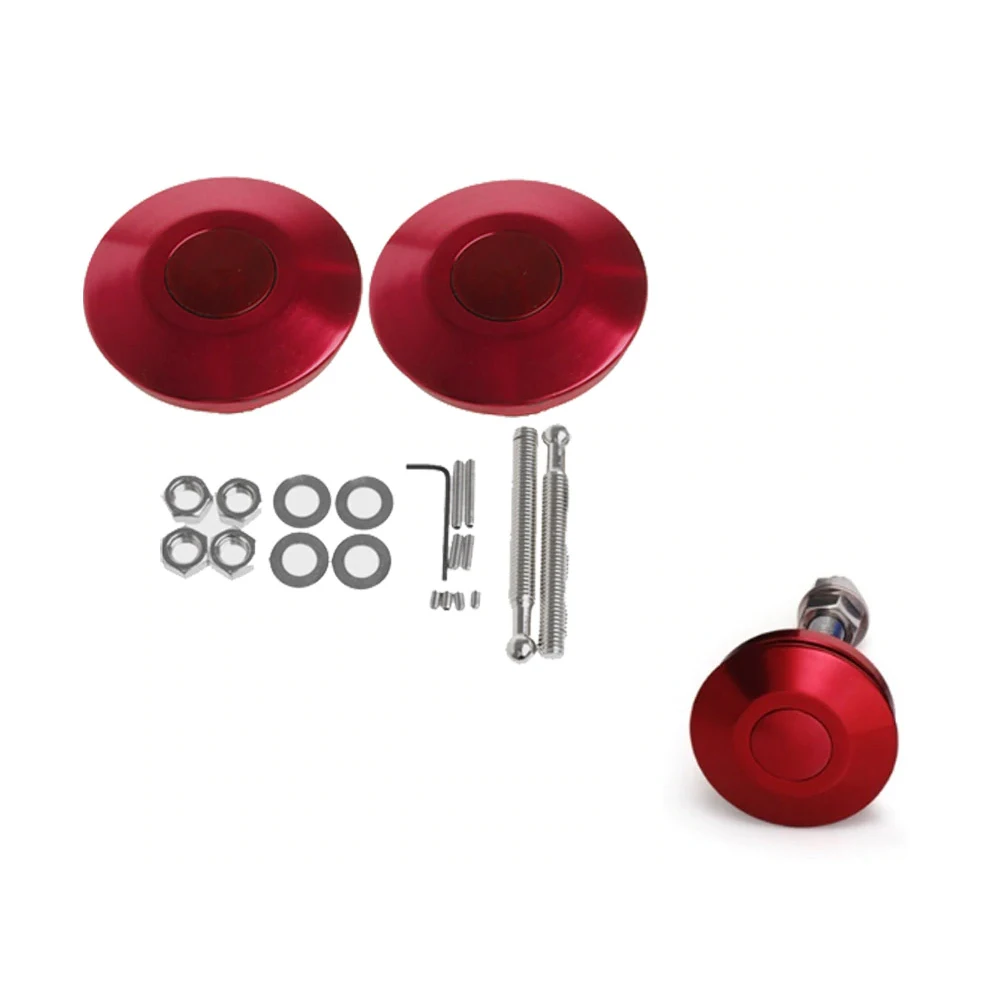 Капот замок Quik защелка низкий профиль Кнопка заготовки Замок капота 2 5 &quotmustang