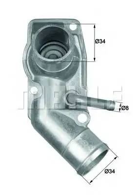 Термостат OPEL ASTRA/ZAFIRA 2.0TD/2.2TD 99 05 MAHLE KNECHT ti213|Диски колёсные| |