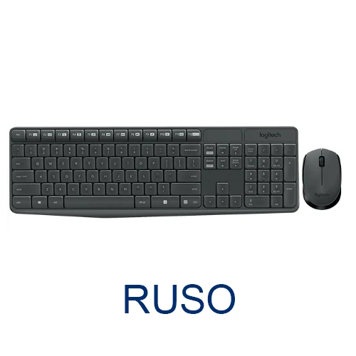Logitech Wireless teclado Mk235 (клавиатура и мышь) русский P/n: 920 007948|Аксессуары для мышей