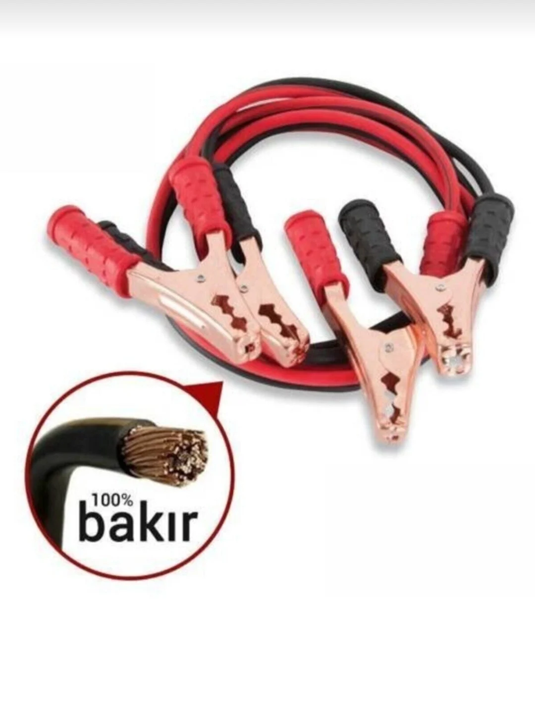 

TAKVİYELİ ÇALIŞTIRICI ARAÇ ŞARZ KABLOSU AKÜ TAKVİYE KABLOSU 1500 AMPER GÜÇLÜ KALIN VE HIZLI ŞARZ