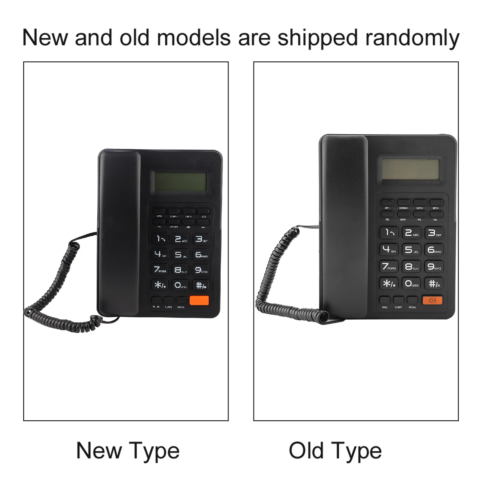 Настольный проводной стационарный телефон с большим экраном | Компьютеры и офис