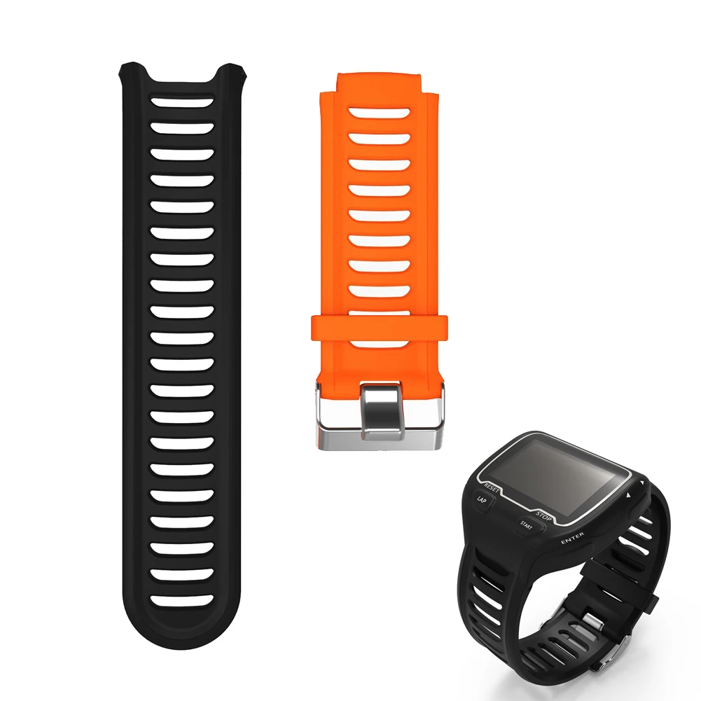 

Ремешок силиконовый для тренировок, сменный спортивный браслет для Garmin Forerunner 910XT, GPS, 4 цвета, аксессуары для наручных часов