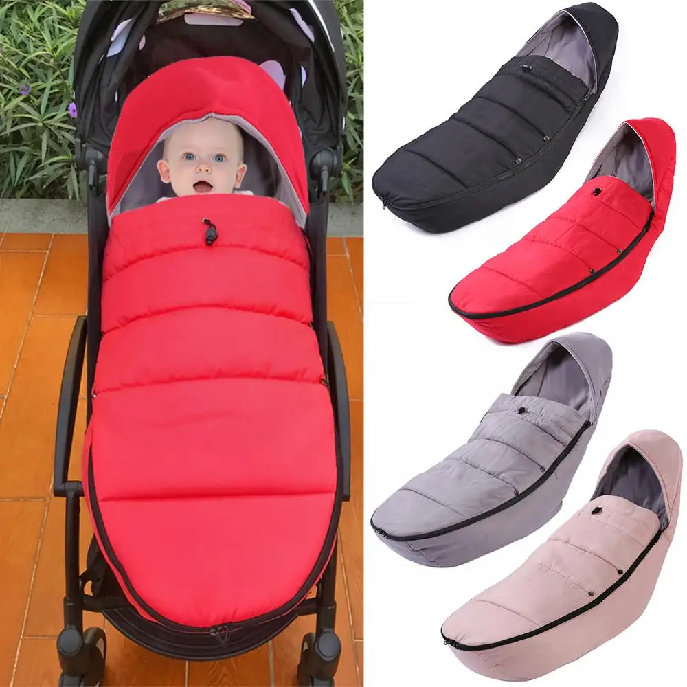 

Autumn Winter Warm Soft Baby Thicken Zipper Sleeping Bag Newborn Stroller Supply Baby Wheelchair Envelope Footmuff Sleeping Bag
