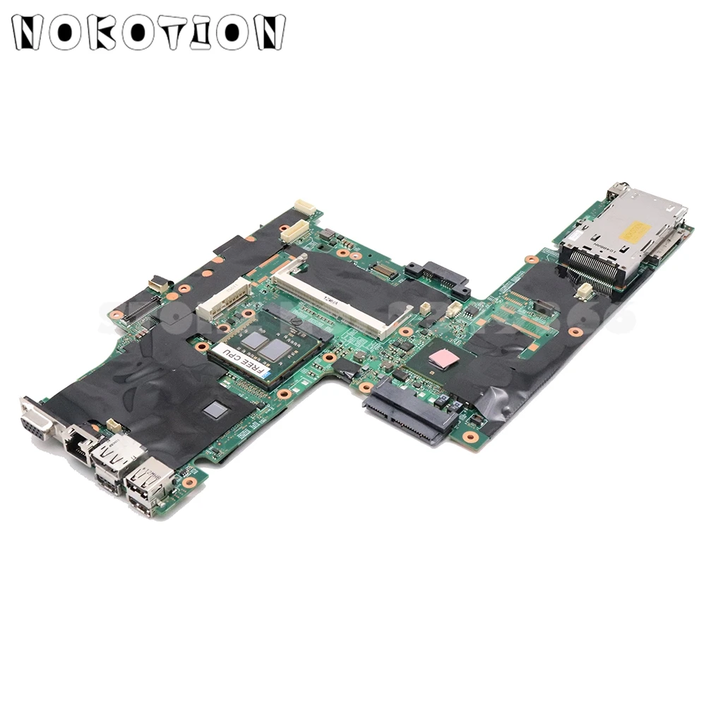 NOKOTION 75Y4068 48.4FZ10.031 основная плата для lenovo ThinkPad T410 T410I материнская плата для ноутбука QM57 Quadro NVS 3100M GPU