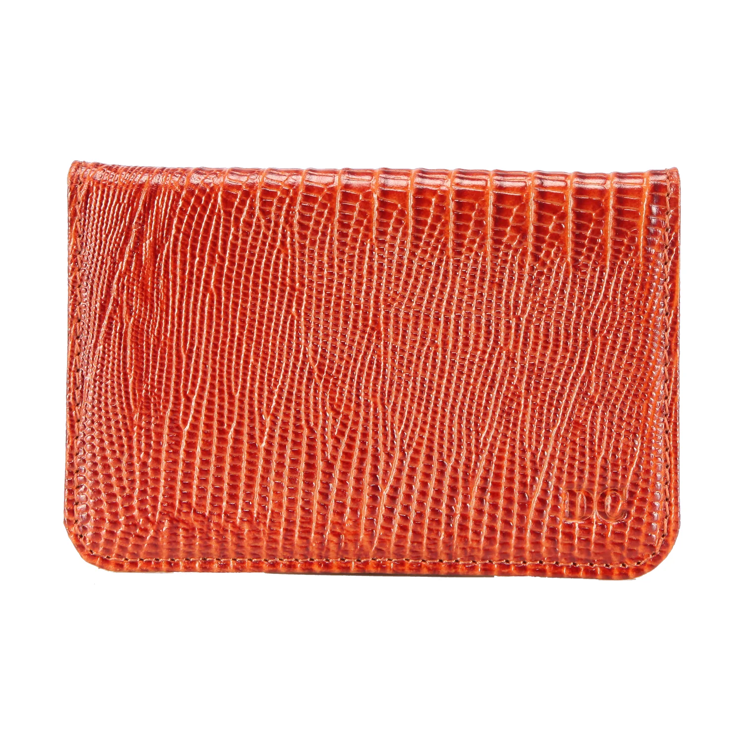 Тонкий компактный кошелек из натуральной кожи держатель для карт ручная работа