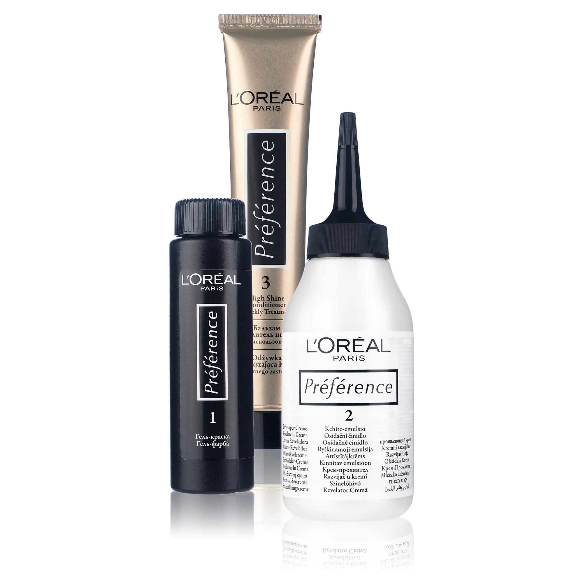 L'Oreal Paris Стойкая краска для волос &quotPreference&quot шоколадные оттенки|Чаши смешивания