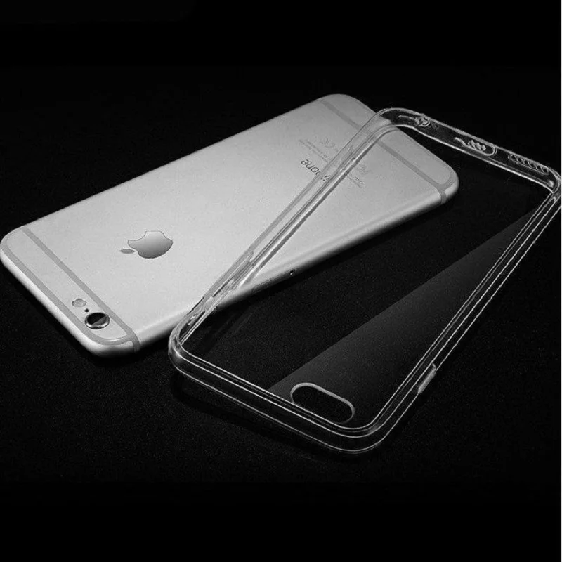 Прозрачный ультратонкий силиконовый чехол для Apple iPhone 6 Plus/6S Plus | Мобильные