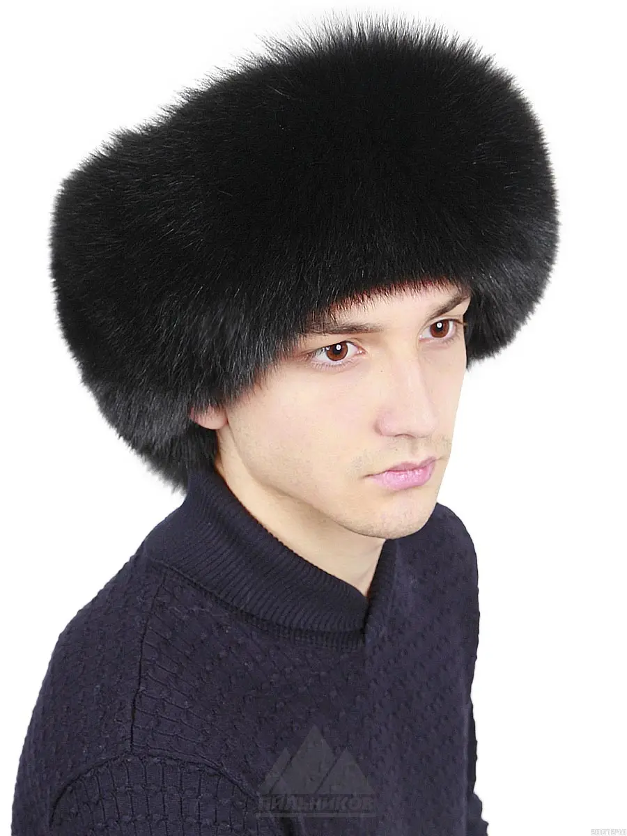 песцовая шапка мужская