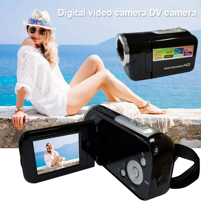 1 8 дюймовая HD Цифровая видеокамера DV камера TFT экран съемка фотография 4X цифровая