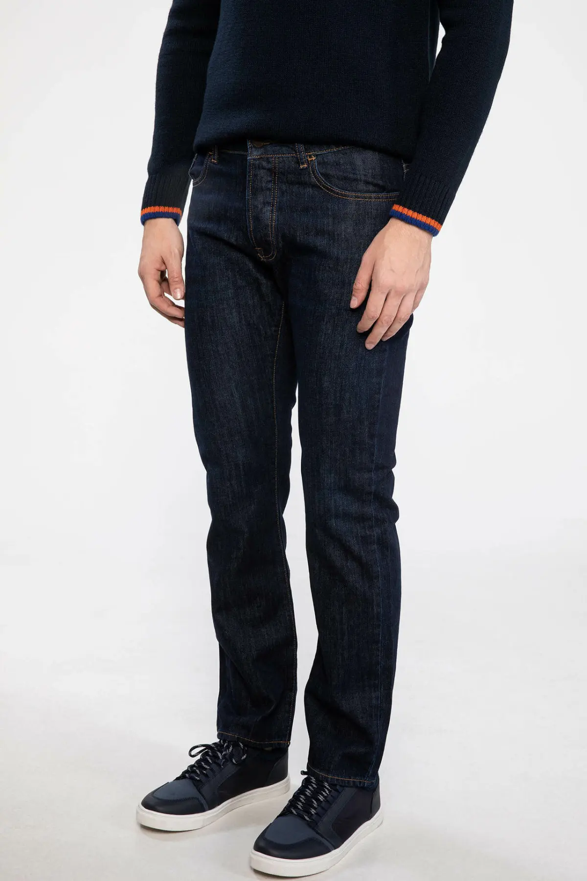 DeFacto человек Trousers I4409AZ17CW|Мужские джинсы| |