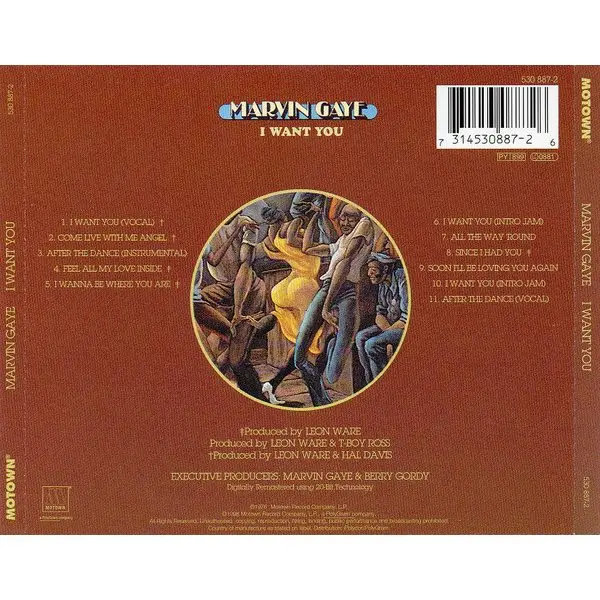 Gaye Marvin I Want You CD |