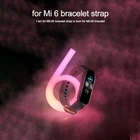 Ремешок для Xiaomi Mi Band 5 6 силиконовый браслет мягкий Mi Band 6 замена для спортивного запястья Xiaomi Mi Band 6 браслет для часов