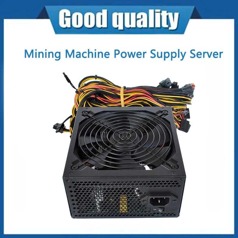 

Mining Computer Mining Machine Power Supply Server Dedicated Without Power Cord 6 Cards Server Dedicated Miner Power Supply