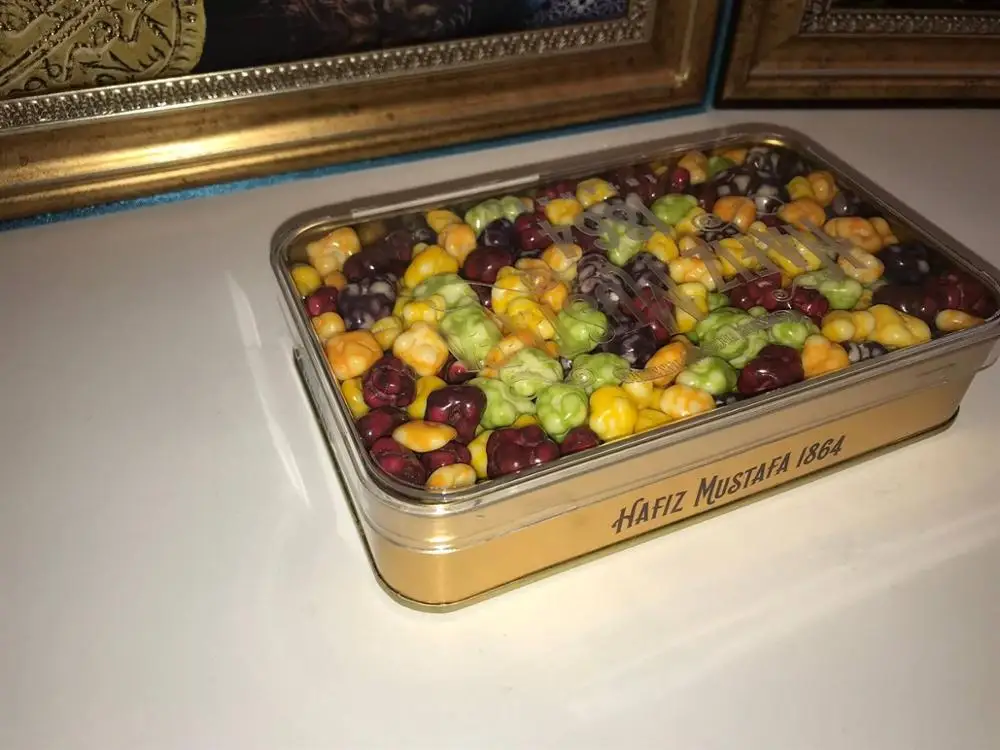 Турецкая традиционная известная марка хафыз Мустафа смешанный драги 1500 гр. (3 шт