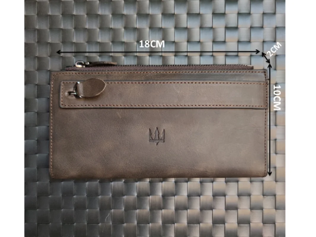 

Brabus Leather Wallet with Phone Holder, Made in Turkey,100% First Class Genuine Calfskin