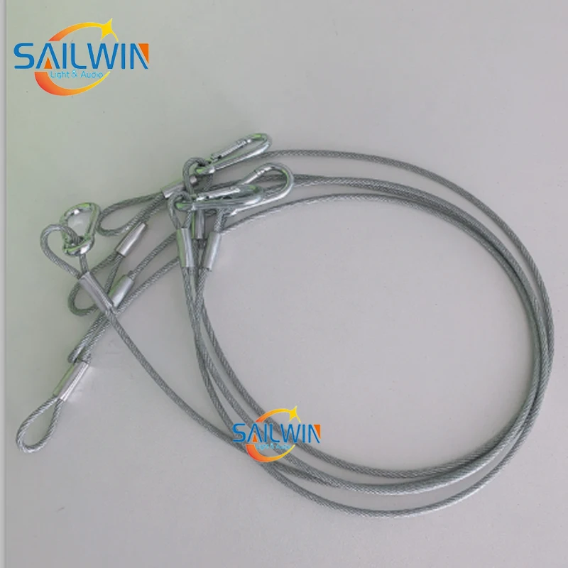 10 шт. трос безопасности для светодиодной подвижной головки 25 кг 4 х85 см | Освещение