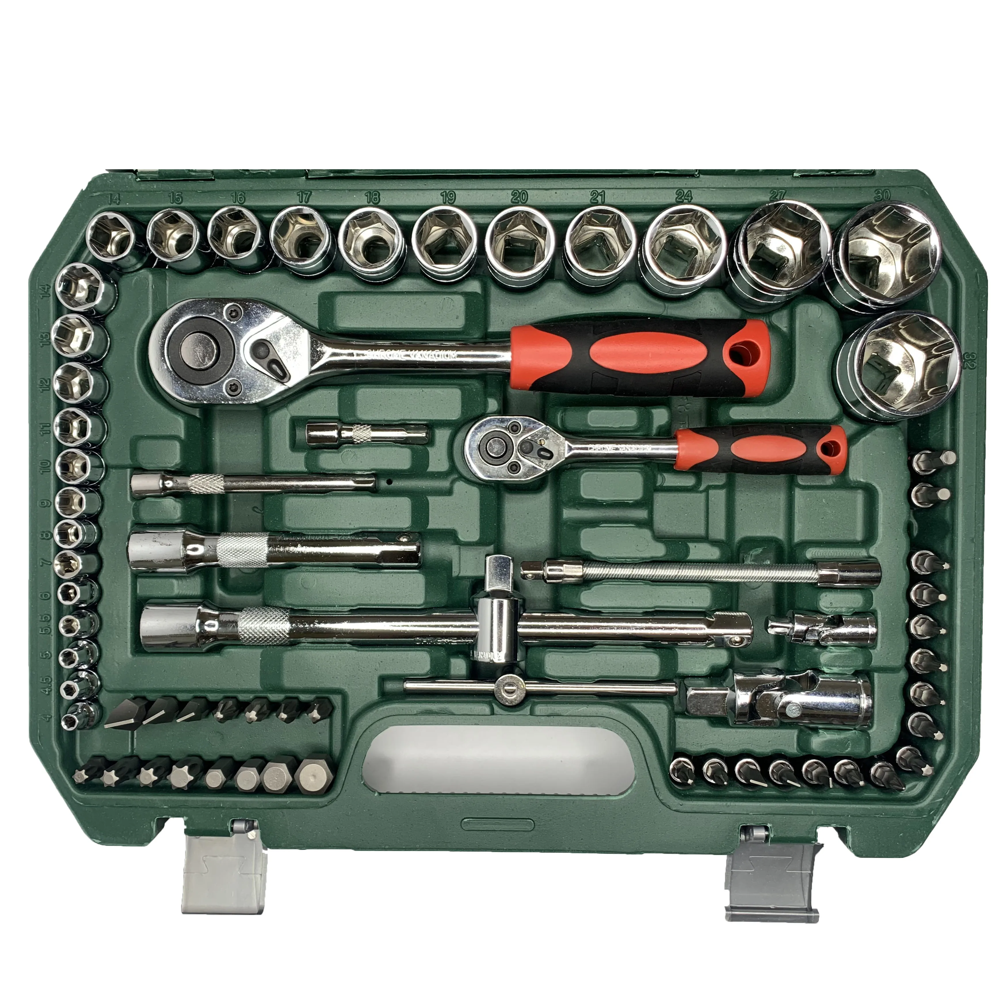 Набор инструментов ключи головки 82 предмета|Наборы ручных инструментов| |