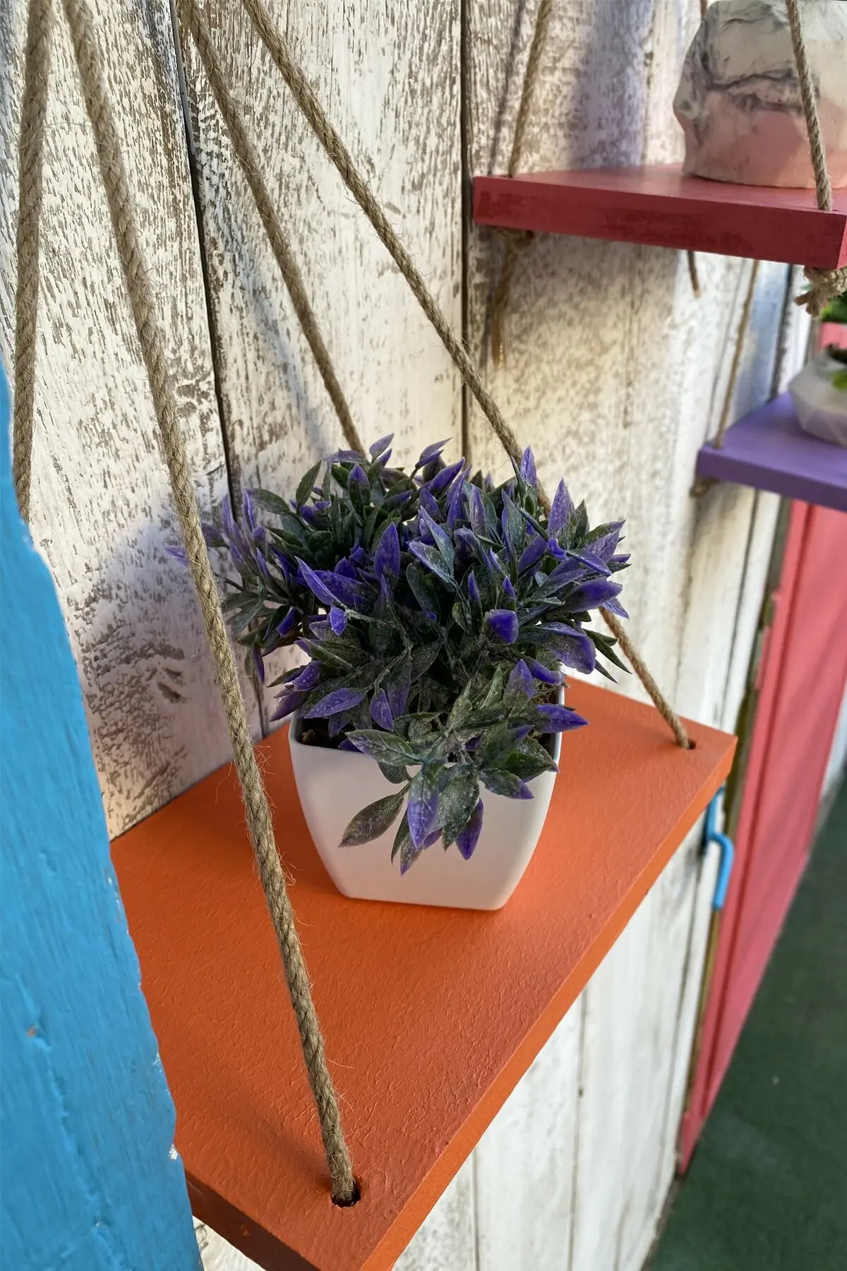 Украшение для дома настенная полка разделитель стильный дизайн ручная работа