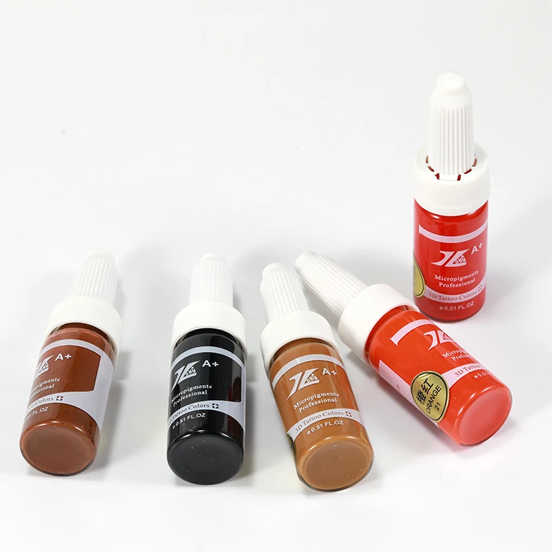 Набор для перманентного макияжа пигментные чернила бровей губ линий вокруг глаз