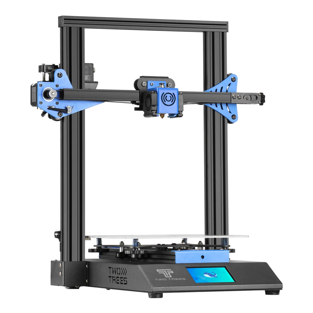 Twotrees 3D Printer BLU-3 V2 Printing DIY Kit With Silent Driver TMC2225 High Precision Prusa i3 TFT Touch Screen Motherboard | Компьютеры