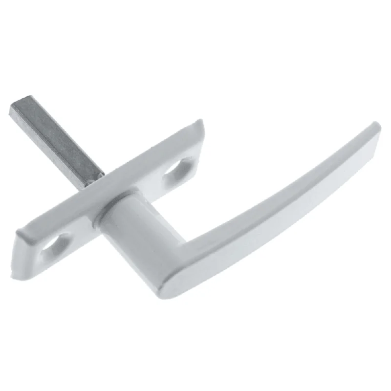 Ручка оконная РО-10 белая 16852 ручка на дверь для балкона окно |