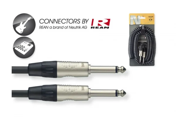 Кабель инструментальный витой STAGG NGCC6R 6м (прямой-прямой) | Спорт и развлечения