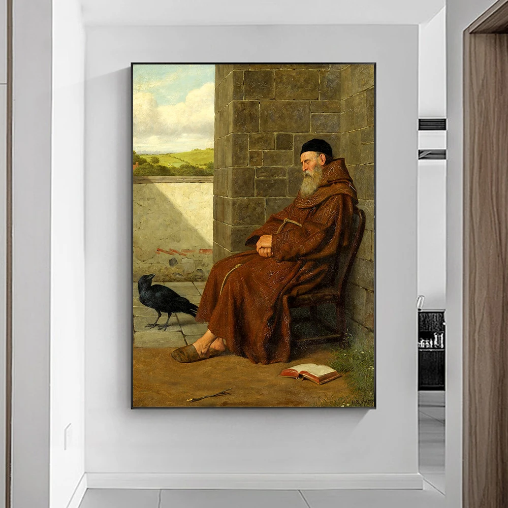 1880 г. постеры и принты хайнрича лоссоу винтажная Картина на холсте эпохи