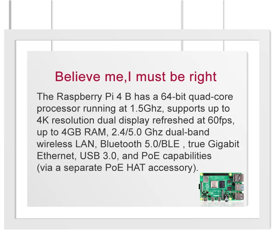 Последние Raspberry Pi 4 Модель B LPDDR4 2G/4G Quad-core Cortex-A72(ARM v8) 64-бит 1,5 Ghz Dual core 4K HDMI Выход Мощность чем 3B
