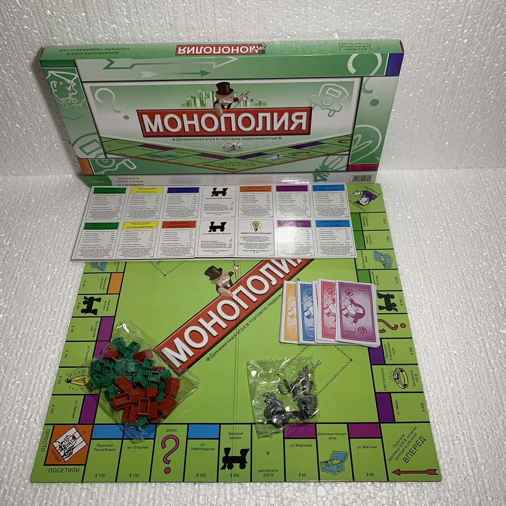 Монополия на русском языке настольная игра | Игрушки и хобби
