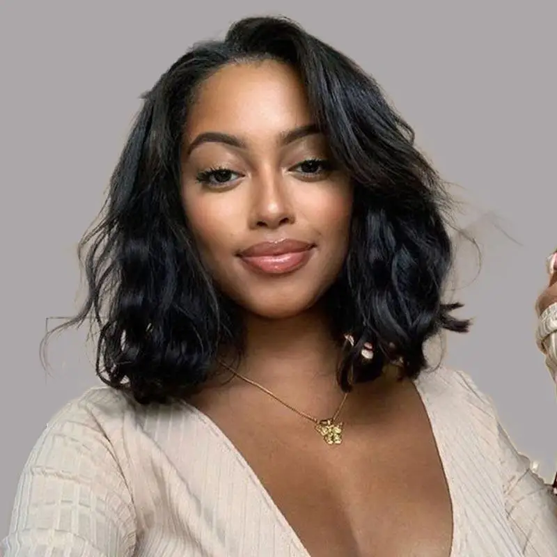 

Body Wave Bob Wig Peruvian Lace Front Wigs For Women Lace Closure Human Hair Wigs Pre Plucked Hairline With Baby Hair