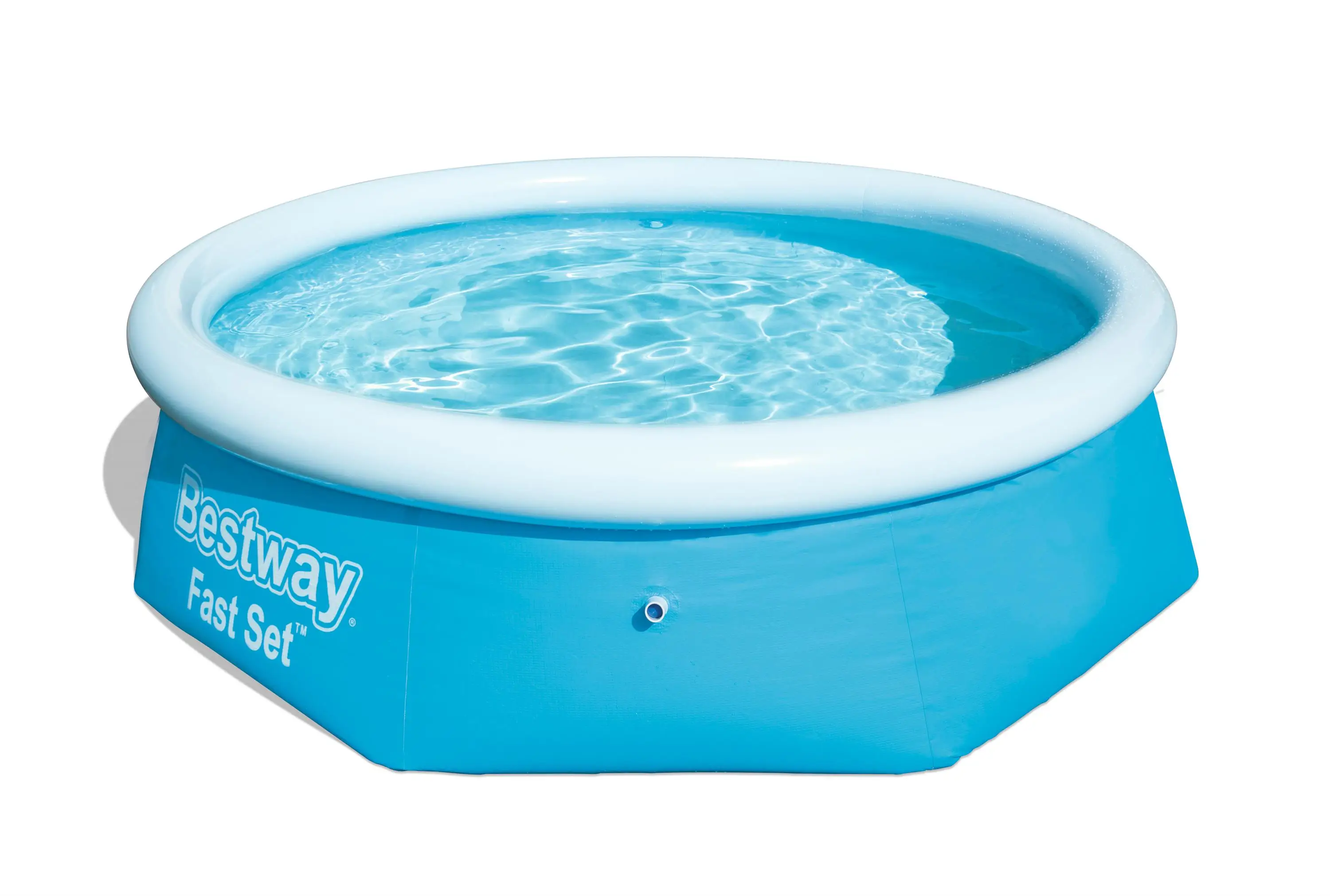 Круглый водораспорный бассейн Fast Set 244х66 см 2300 л Bestway арт. 57265/57008 | Спорт и
