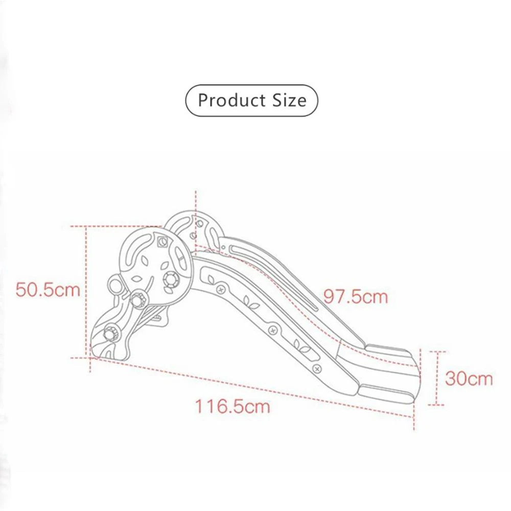 Детская горка крепкий малыш игра игрушка игрушечный набор для дома и улицы