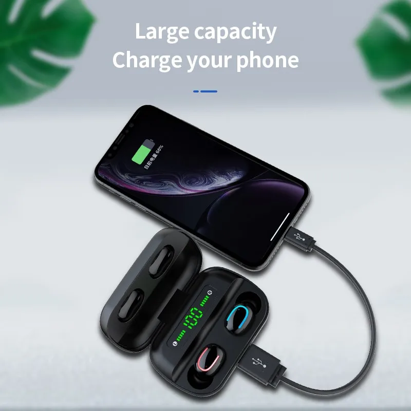 Беспроводные наушники HBQ Q32 TWS гарнитура Bluetooth 5 0 беспроводные настоящие Мини PK i10 |